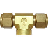 IFS - #12FB 1''x1'' BSPT Brass Female Branch Tee | 29-B012F-1616